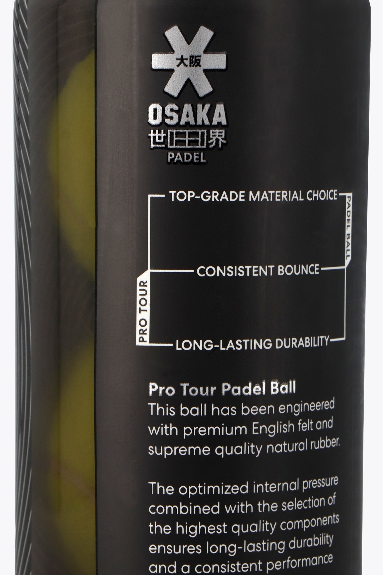 Osaka Pro Tour Tube de 3 Balles