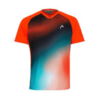 Head T-shirt TopSpin Mandarina Print Vision