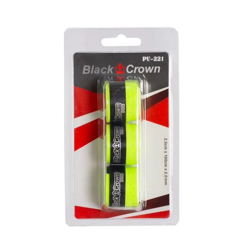 Black Crown 3 Surgrips Perforés Jaune Fluo