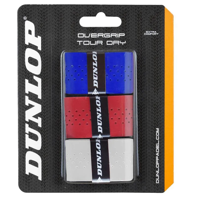 Dunlop 3 Surgrips Tour Dry Multicolore