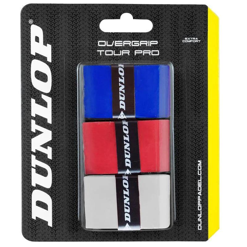 Dunlop 3 Surgrips Tour Pro Multicolore