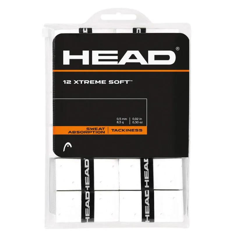 Head 12 Surgrips Xtreme Soft Blanc