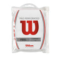 Wilson 12 Surgrips Pro Perforated Feel Blanc