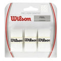 Wilson 3 Surgrips Pro Perforés Blanc