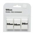 Wilson 3 Surgrips Padel Pro Blanc