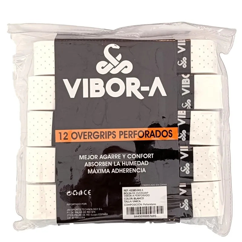 Vibora 12 Surgrips Perforés Blanc