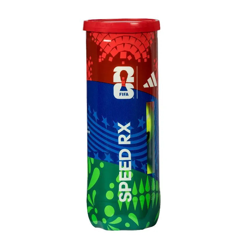 Adidas Speed RX World Cup 2026 – 1 tube de 3 balles