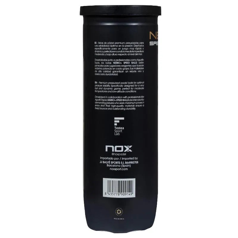 Nox Nerbo Plus Speed – 1 tube de 3 balles - vue 4