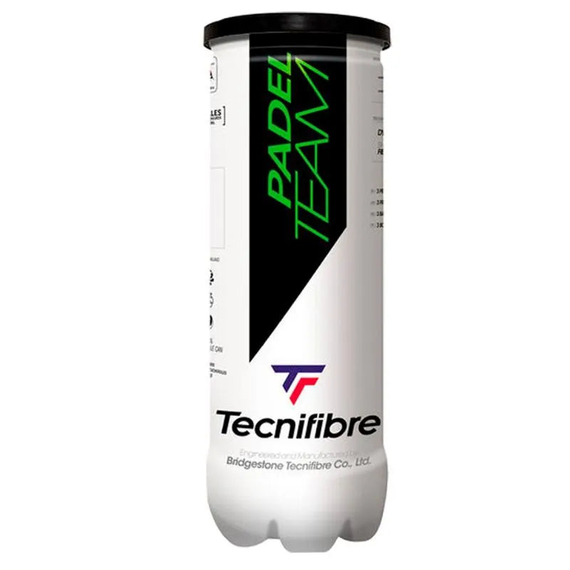 Tecnifibre Padel Team – 1 tube de 3 balles