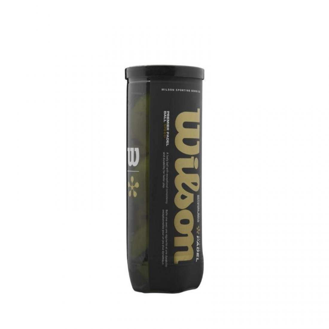 Wilson Padel Premier Speed – 1 tube de 3 balles