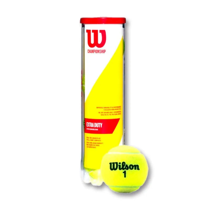 Wilson Championship Extra Duty – 1 tube de 4 balles