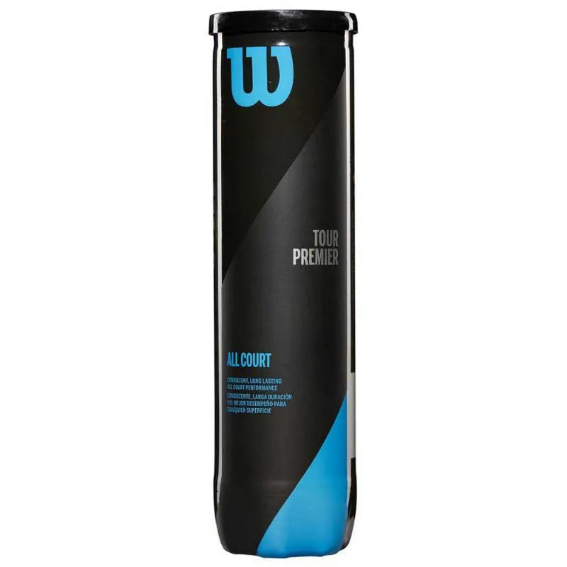Wilson Tour Premier All Court – 1 tube de 4 balles