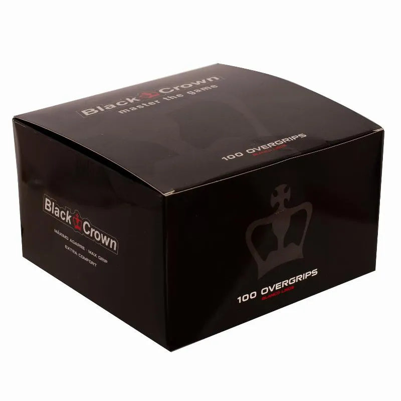 Black Crown 100 Surgrips Lisses Blanc