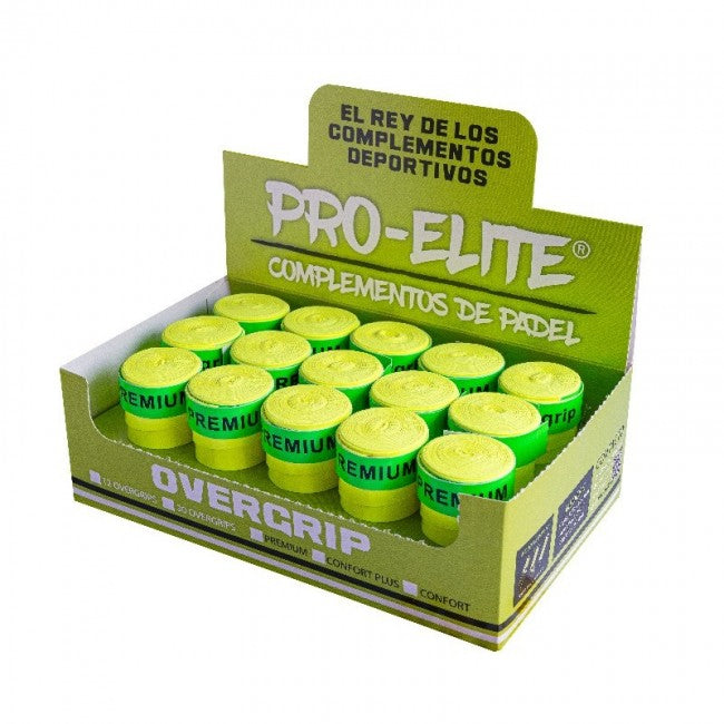 Pro Elite Coffret 30 Overgrips Jaune