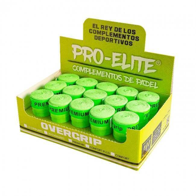 Pro Elite Coffret 30 Overgrips Vert