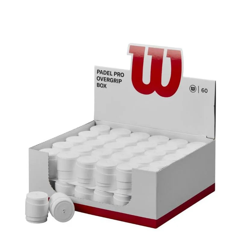 Wilson 60 Surgrips Pro Padel Blanc