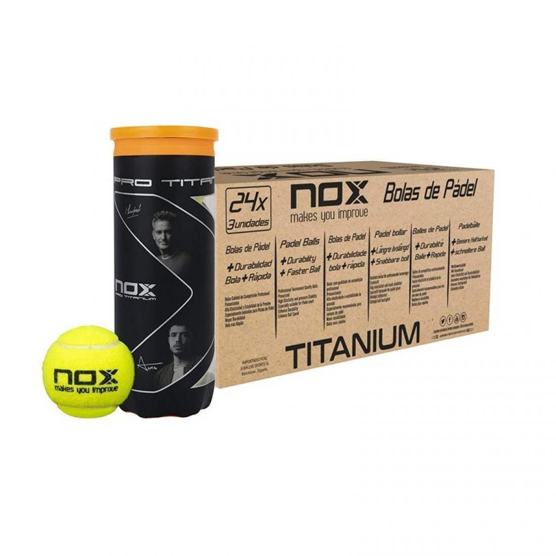 Nox Pro Titanium Coffret – 24 tubes