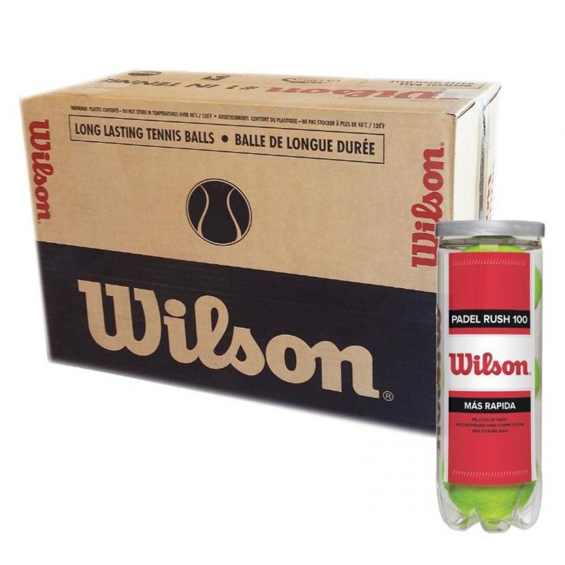 Wilson Rush 100 Coffret – 24 tubes