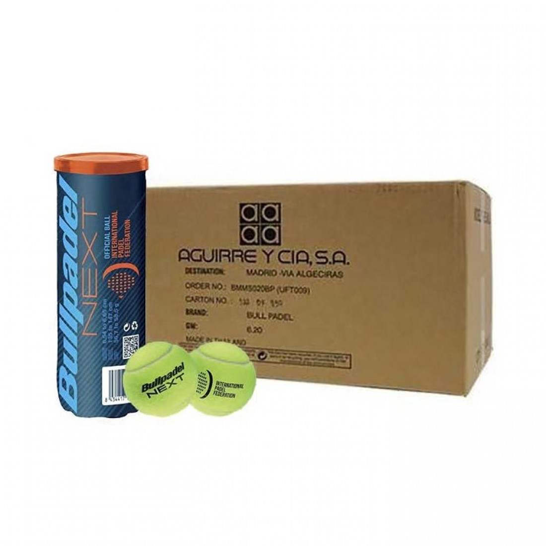 Bullpadel FIP Next Coffret – 24 tubes