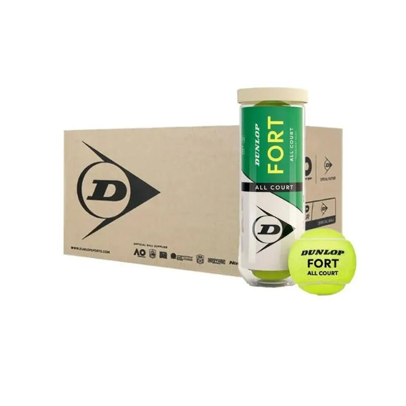 Dunlop Fort All Court – Coffret de 24 tubes