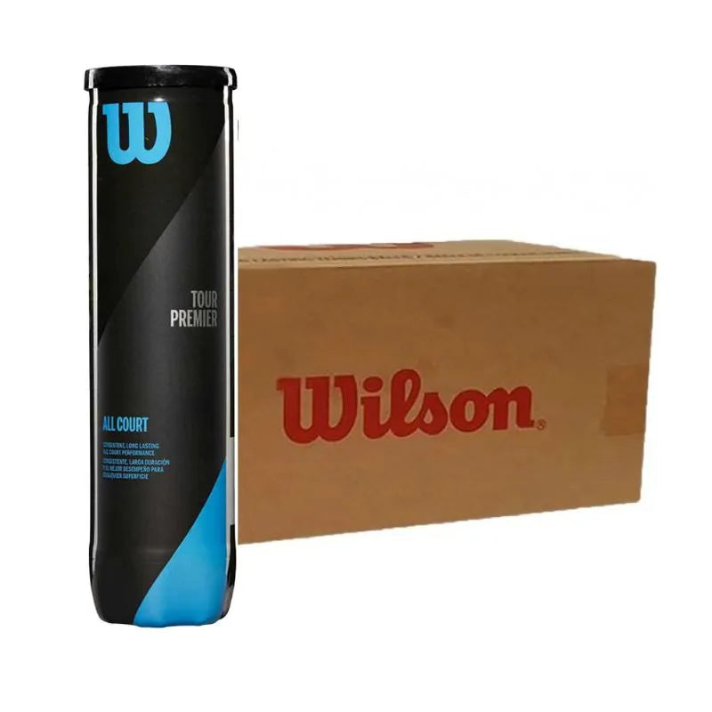 Wilson Tour Premier All Court – Coffret de 18 tubes