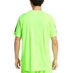 Adidas T-shirt Club 3 Stripes Lucid Limon - vue 2