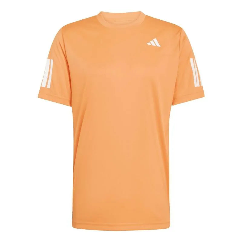 Adidas T-shirt Club 3 Stripes Orange