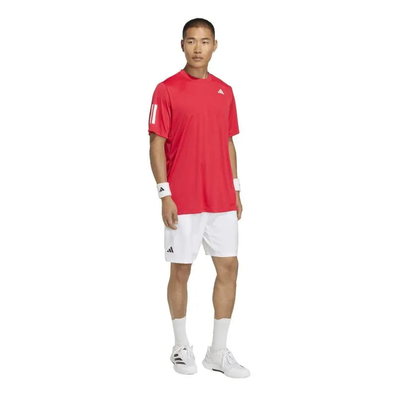 Adidas T-shirt Club 3 Stripes Rubi - vue 3
