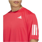 Adidas T-shirt Club 3 Stripes Rubi - vue 4