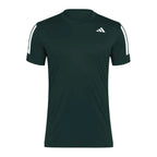 Adidas T-shirt Club 3 Stripes Vert Aurora
