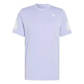 Adidas T-shirt Club 3 Stripes Violet
