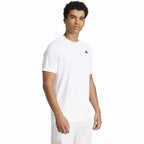 Adidas T-shirt Club Climacool Blanc - vue 4
