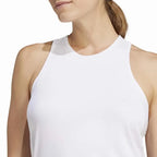 Adidas T-shirt Club Climacool Blanc Femme - vue 5