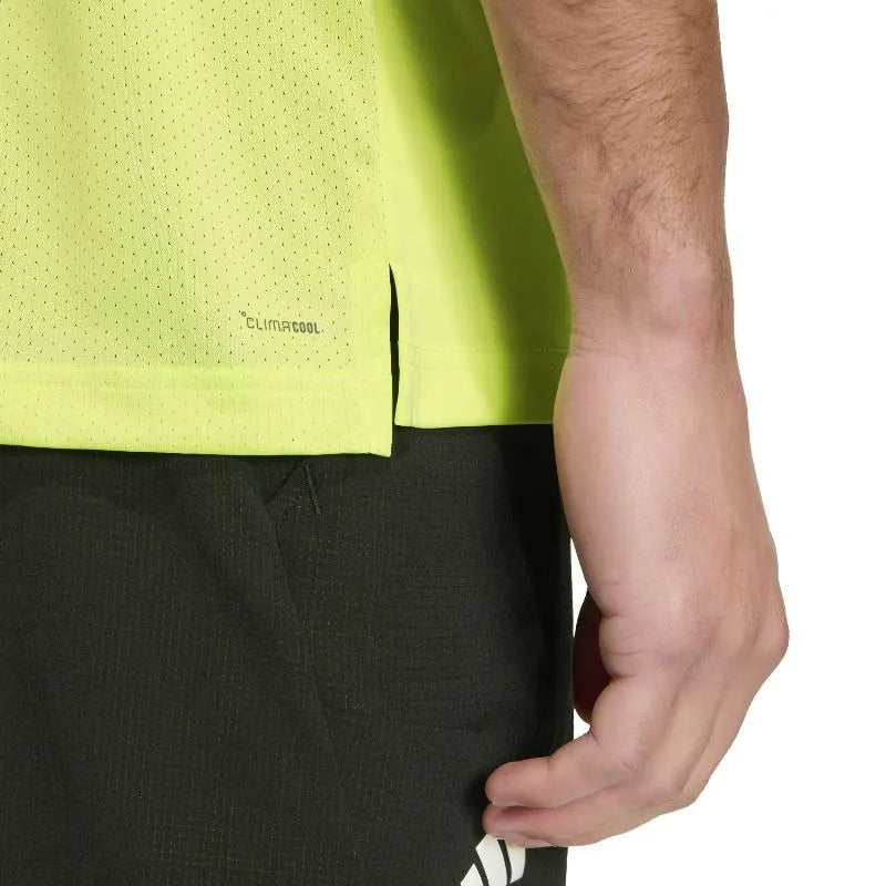 Adidas T-shirt Club Climacool Vert Lima - vue 6