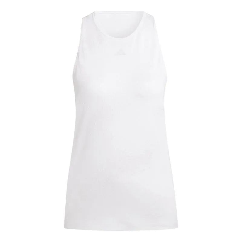 Adidas T-shirt Club Graph Blanc