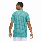 Adidas T-shirt Club Graphic Bleu Teal - vue 2