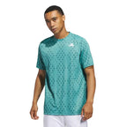 Adidas T-shirt Club Graphic Bleu Teal - vue 3