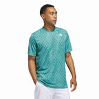 Adidas T-shirt Club Graphic Bleu Teal - vue 4