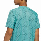 Adidas T-shirt Club Graphic Bleu Teal - vue 6