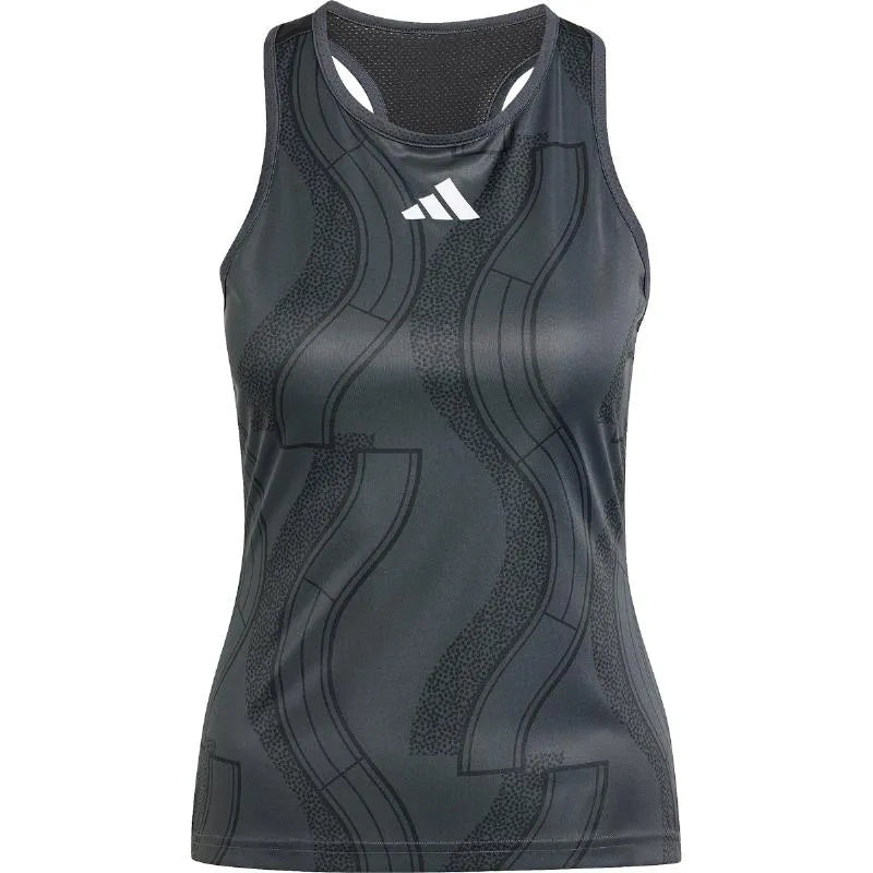 Adidas T-shirt Club Graphic Noir Carbon Femme