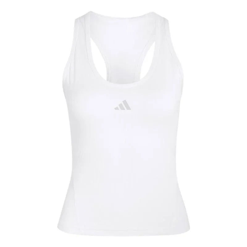 Adidas T-shirt Club Midi Blanc Femme