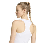 Adidas T-shirt Club Midi Blanc Femme - vue 2