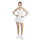 Adidas T-shirt Club Midi Blanc Femme - vue 5