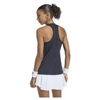 Adidas T-shirt Club Noir Antracita Femme - vue 2