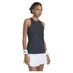 Adidas T-shirt Club Noir Antracita Femme - vue 3