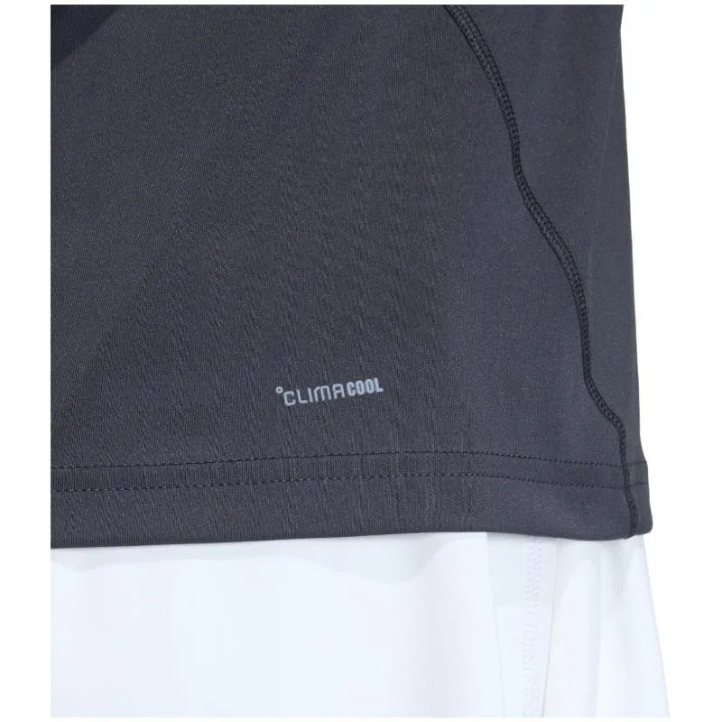 Adidas T-shirt Club Noir Antracita Femme - vue 5