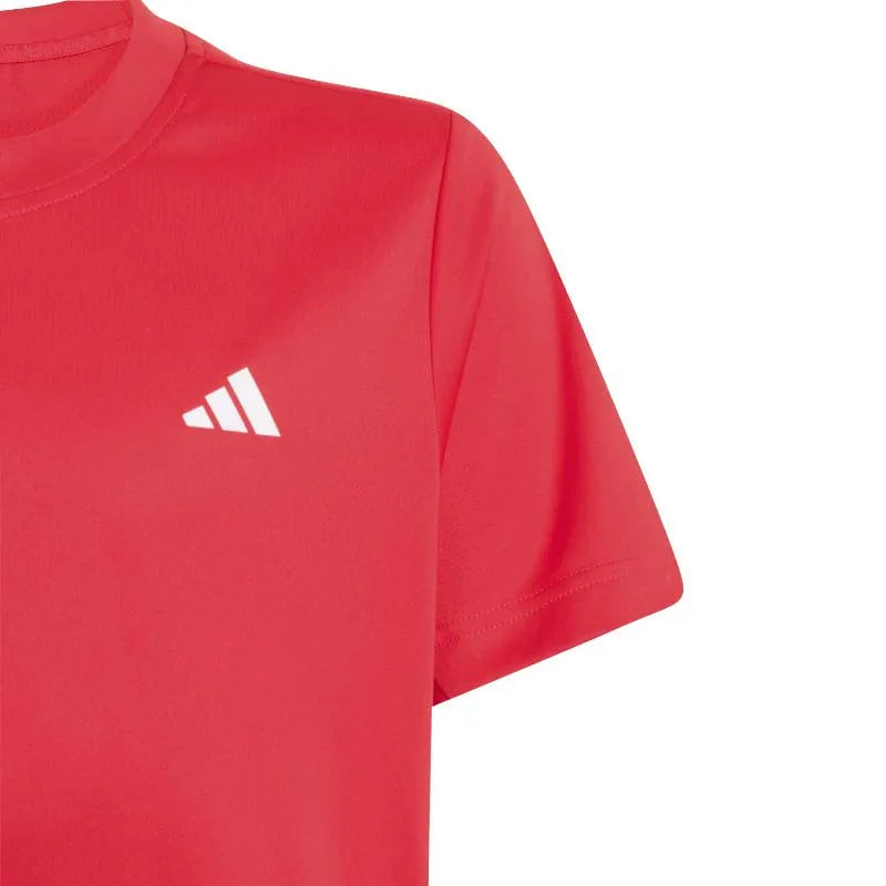 Adidas T-shirt Club Rouge Rubi - vue 3