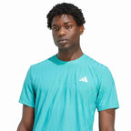 Adidas T-shirt Freelift Bleu Teal - vue 5