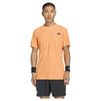 Adidas T-shirt Freelift Orange Noir - vue 3