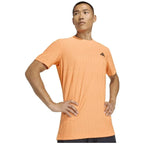 Adidas T-shirt Freelift Orange Noir - vue 6